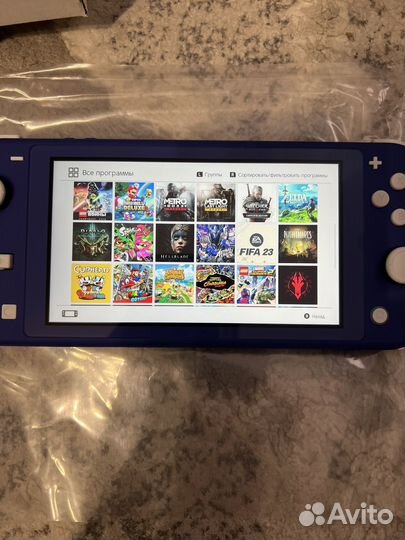 Nintendo switch lite 512Gb новая чипованная