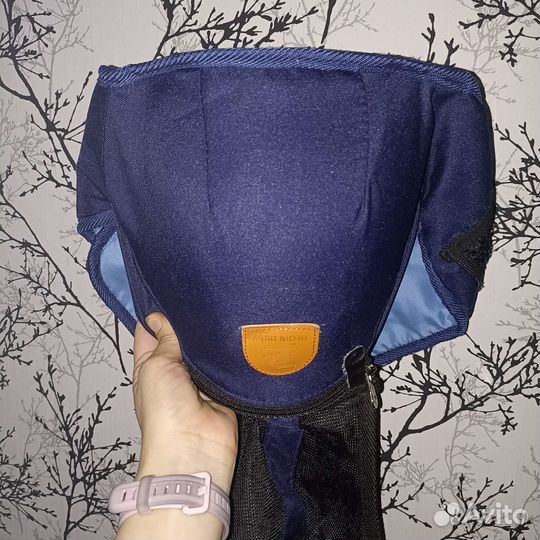 Детская переноска Хипсит со спинкой