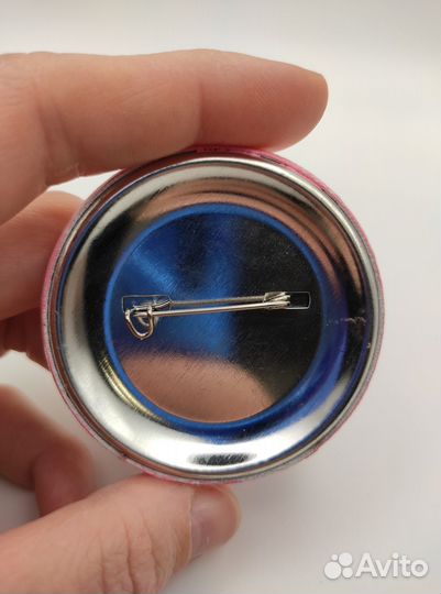 Значок картина миниатюра акрилом Кролик