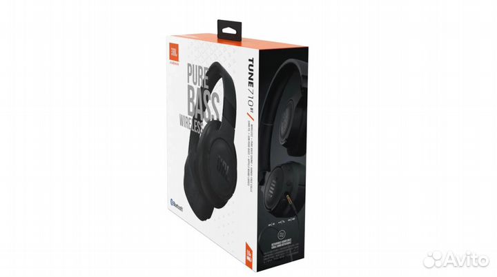 JBL tune 710 BT (Black) - Беспроводные наушники