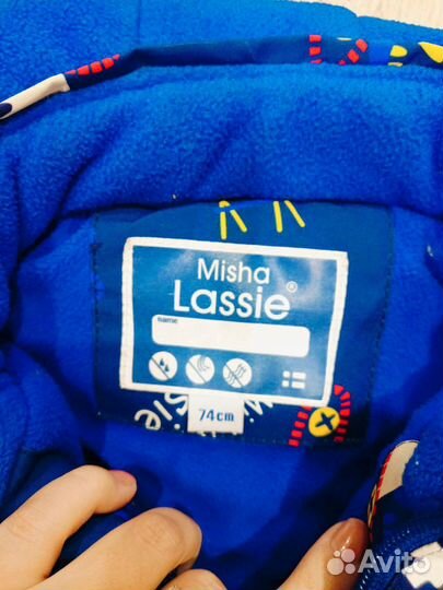 Зимний комбинезон для мальчика 74 размер