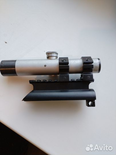 Прицел оптический пу с кронштейном скс