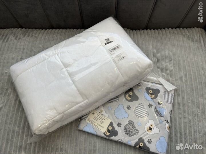 Одеяло 140*110 и пастельное белье