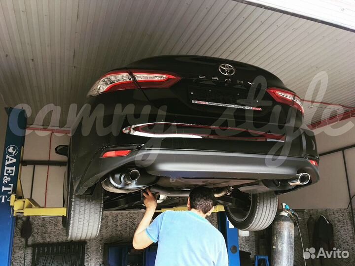 Глушитель на Camry v70 2022 Рассрочка
