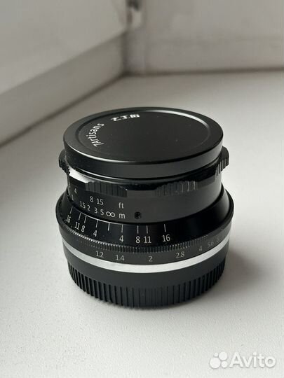 Объектив 7artisans 35mm f 1/2, x-mount fujifilm