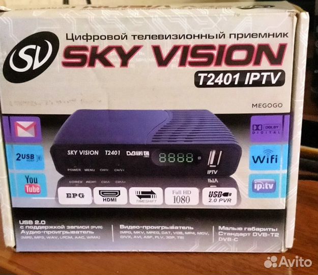 Приставка sky vision t2401 схема