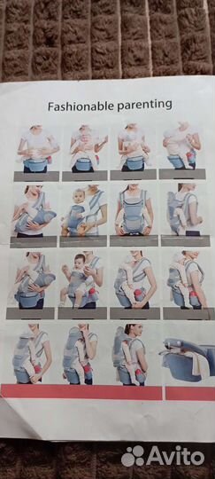 Рюкзак переноска кенгуру для новорожденных