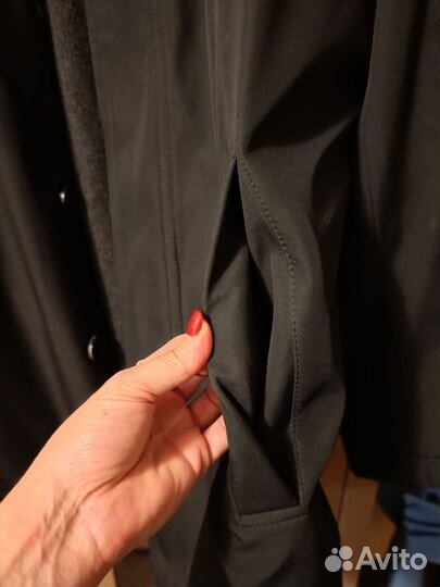 Куртка удлиненная плащ утеплённые под костюм