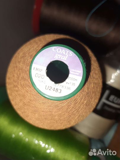 Нитки швейные бабины