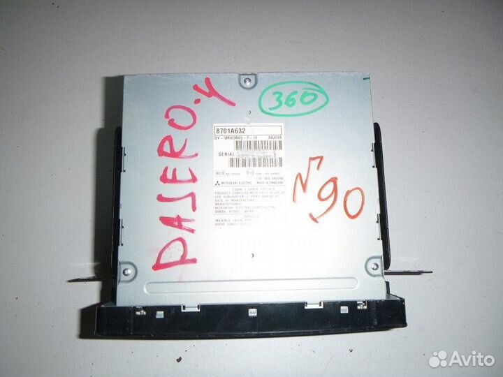 Магнитола mitsubishi 4 pajero/montero (V8, V9) 200