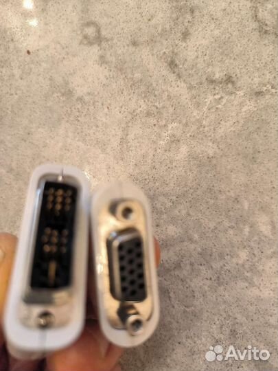 Переходник apple vga dvi
