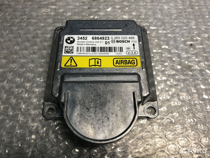 Блок управления Air Bag BMW 520d F10 N47N