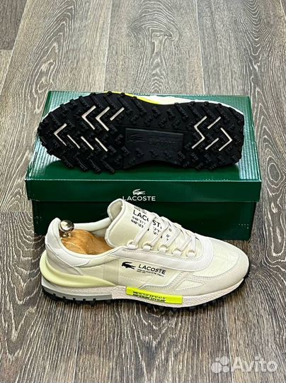 Мужские Кроссовки Lacoste Yellow 41-45