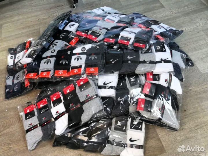 Высокие носки nike adidas