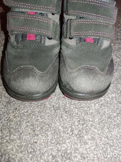 Сапоги ботинки ecco 28 для девочки