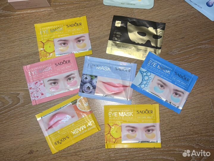 Маски, патчи новые набор