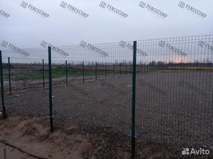 Забор Гиттер 3Д 3 мм. 1.7 метра