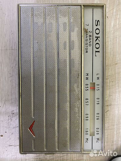 Радиоприемник СССР раритет из 80х