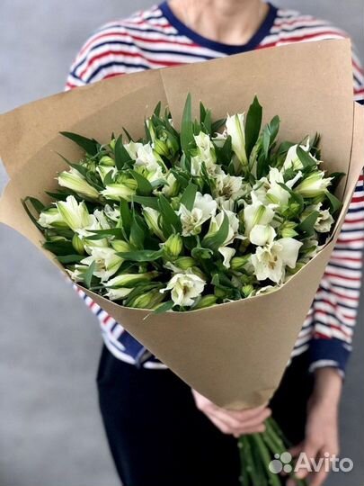 Букет живых цветов