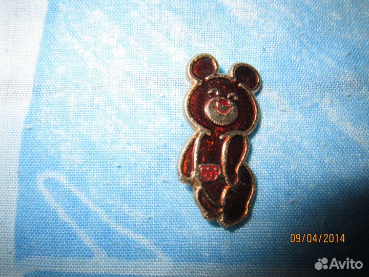 Значки олимпиада 80