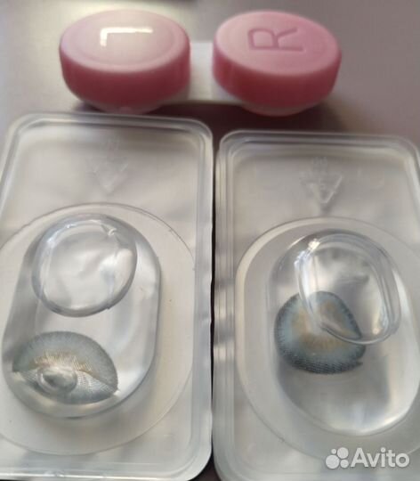 Линзы контактные цветные