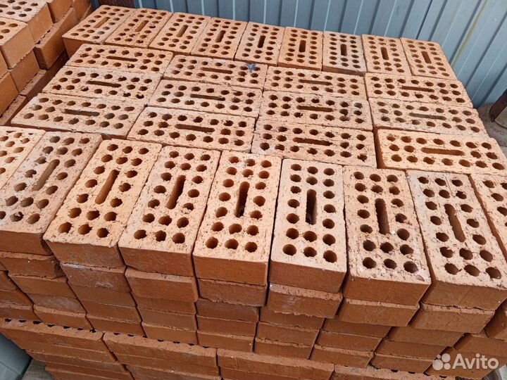 Кирпич красный облицовочный