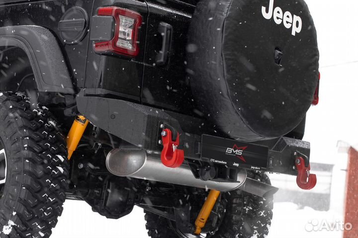 Бампер силовой задний BMS proline Jeep Wrangler JL