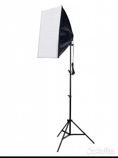 Комплект студийного оборудования (свет и фон)