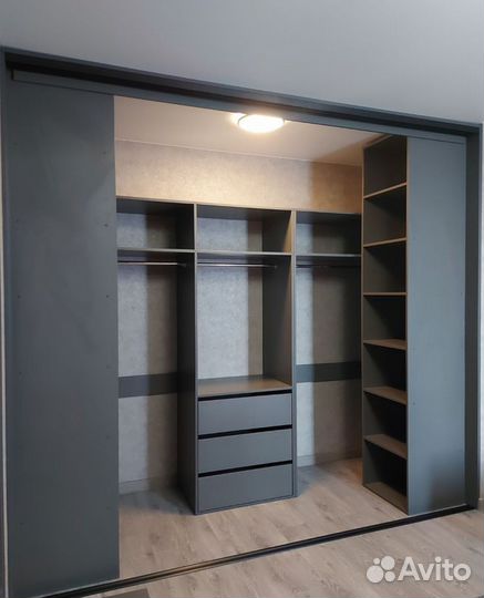 Шкаф гардеробный на заказ от производителя