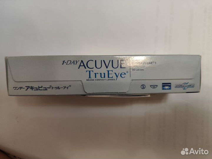 Линзы Acuvue TruEye 1 Day D -1.00, B 8.5