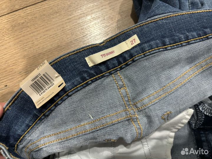 Джинсы Levis 711 27 30 Новые Оригинал