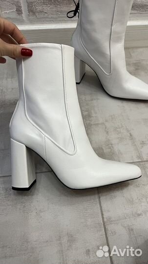 Ботинки Zara, кожаные 36р