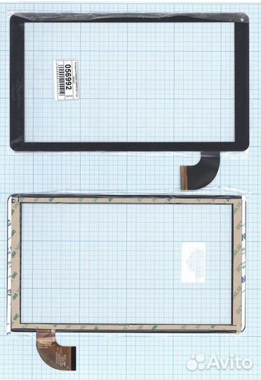 Тачскрин C145254K1 drfpc391T-V02 черный