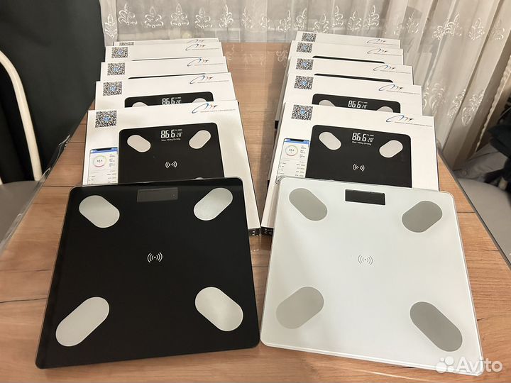 Умные весы напольные