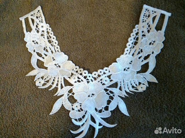 Воротник кружевной женский