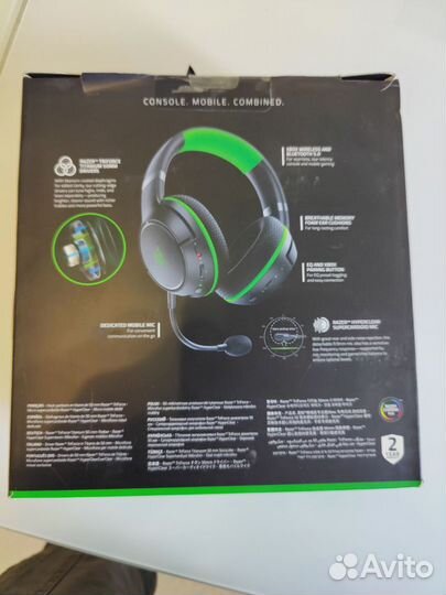 Игровые наушники razer kaira pro for xbox