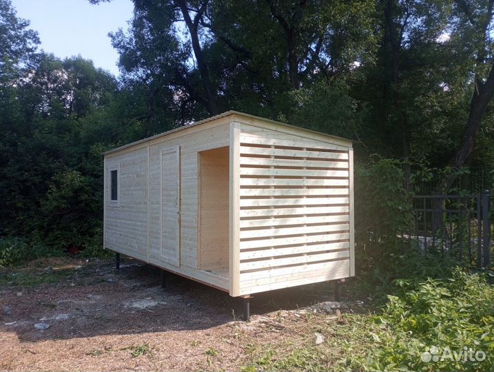 Бытовка и хозблок с удобной планировкой