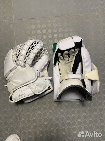 Вратарские ловушка и блин Bauer Mach