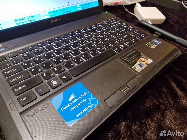 Ноутбук sony vaio i5