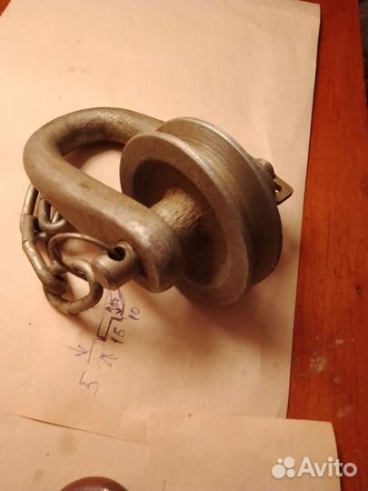 Блок. для. лебедки.два. шт