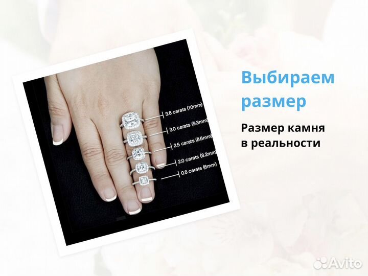 Кольцо с бриллиантом 0,4 ct помолвочное