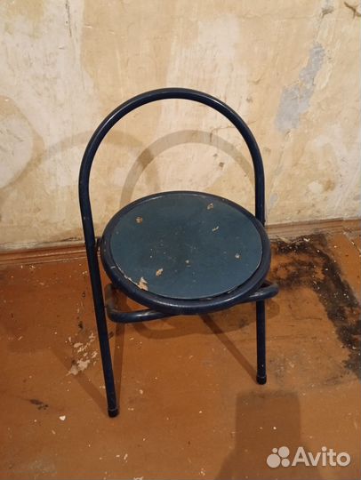 Стул складной металлический
