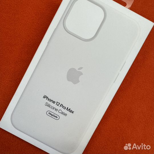 iPhone 12 Pro Max Silicone Case White (New)