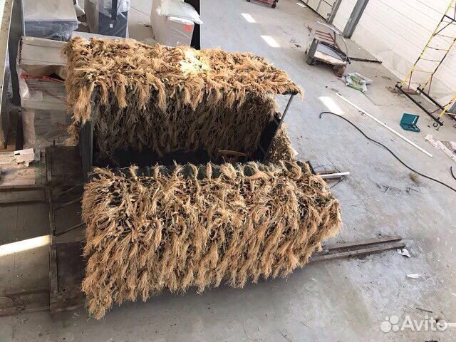 Натуральная маскировочная сеть для охоты