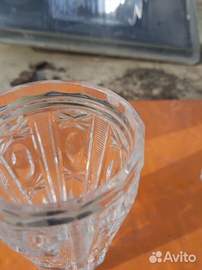 Рюмки хрустальные