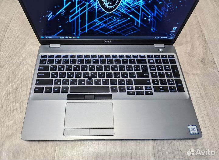 Мощный Dell (FHD / i7-9850H / 32 GB / nvme 512 GB)