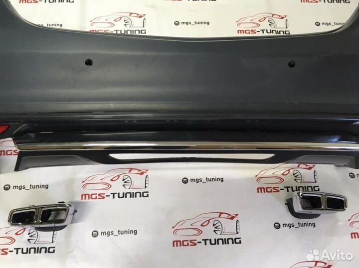 Задний бампер в сборе Mercedes S65 w222 AMG