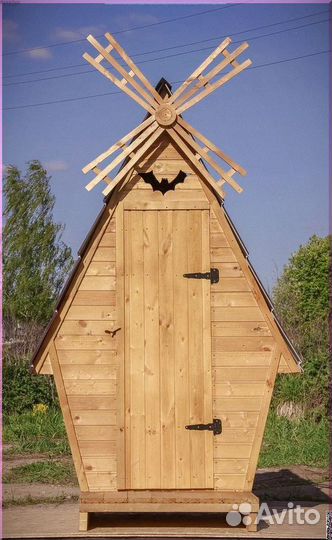 Уличный туалет домик с установкой йтк 180