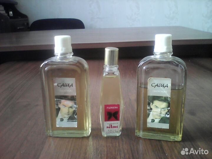 Парфюмерия времён 90х, оригинал
