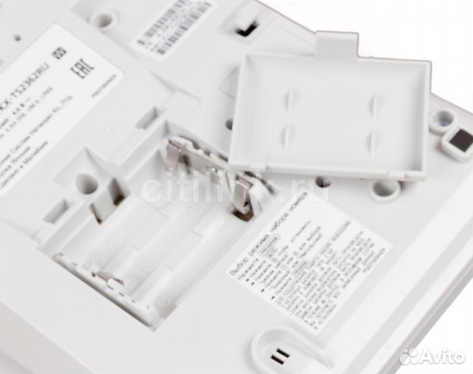 Стационарный телефон panasonic KX-TS2362RUW